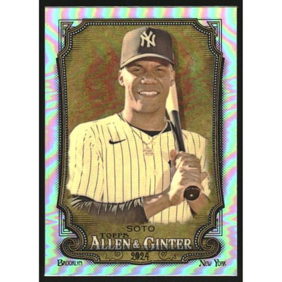 2024 Topps Allen and Ginter Chrome Refractors #50 Juan Soto