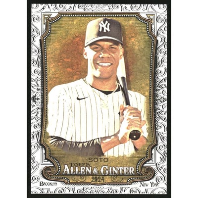 2024 Topps Allen and Ginter Foil Filigree #50 Juan Soto