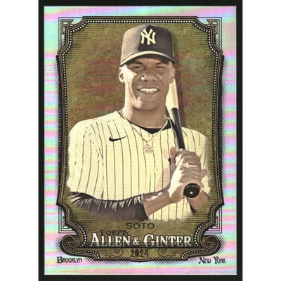 2024 Topps Allen and Ginter Silver Portrait #50 Juan Soto