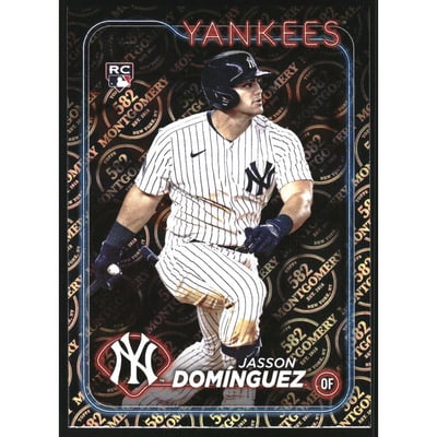 2024 Topps Factory Set 582 Montgomery Club #60 Jasson Dominguez