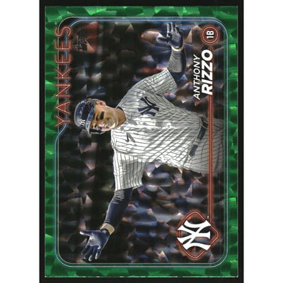 2024 Topps Green Foil #184 Anthony Rizzo
