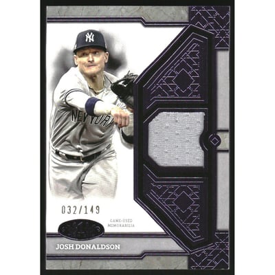2024 Topps Tier One Relics Purple Foil #T1RJD Josh Donaldson/149
