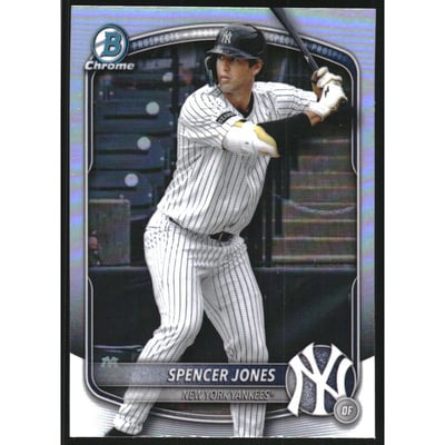 2025 Bowman Chrome Draft Refractors #BDC9 Spencer Jones