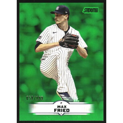 2025 Stadium Club Green #121 Max Fried