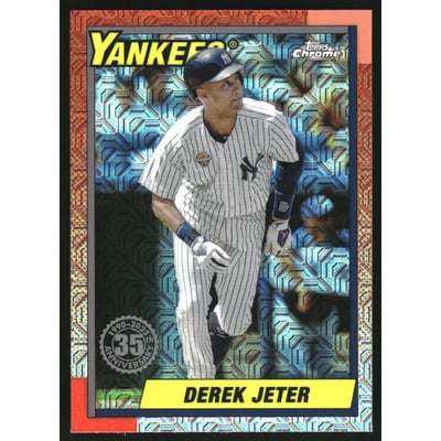 2025 Topps '90 Topps Silver Pack Chrome #T90C5 Derek Jeter