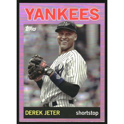 2025 Topps Archives Pink Foilboard #21 Derek Jeter
