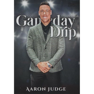 2025 Topps Celebration Gameday Drip #GD6 Aaron Judge