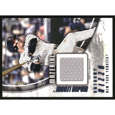 2025 Topps Major League Materials #MLM2ARZ Anthony Rizzo S2