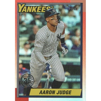 2025 Topps Update '90 Topps #U9030 Aaron Judge