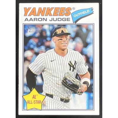 2026 Topps Heritage All-Star Logo Variation #10 Aaron Judge