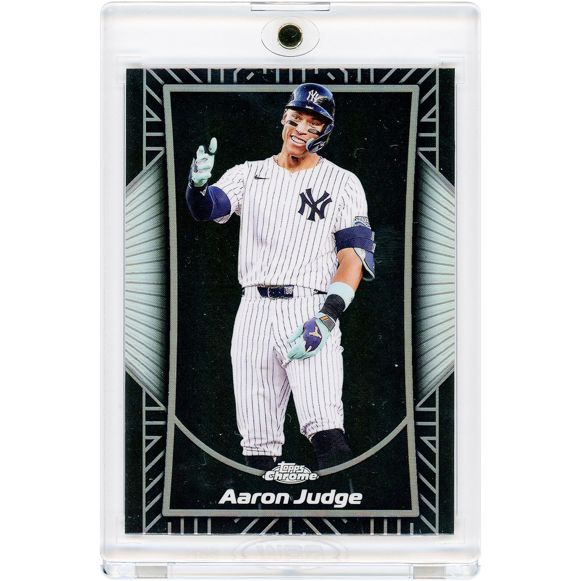Carte Aaron Judge 2025 Topps Chrome Shadow Etch #SE-2