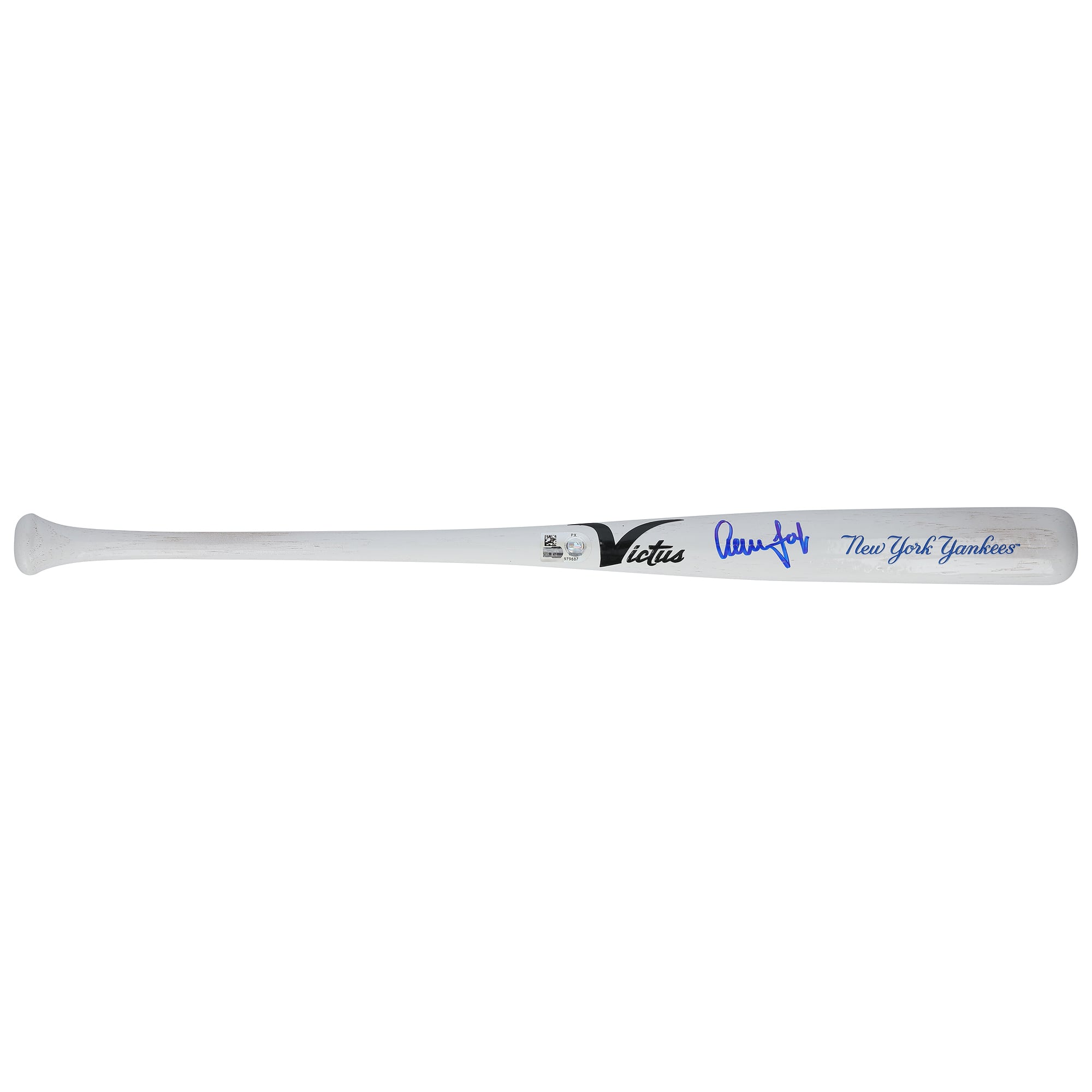 Aaron Judge New York Yankees Autographed Victus Team ID Mini Bat