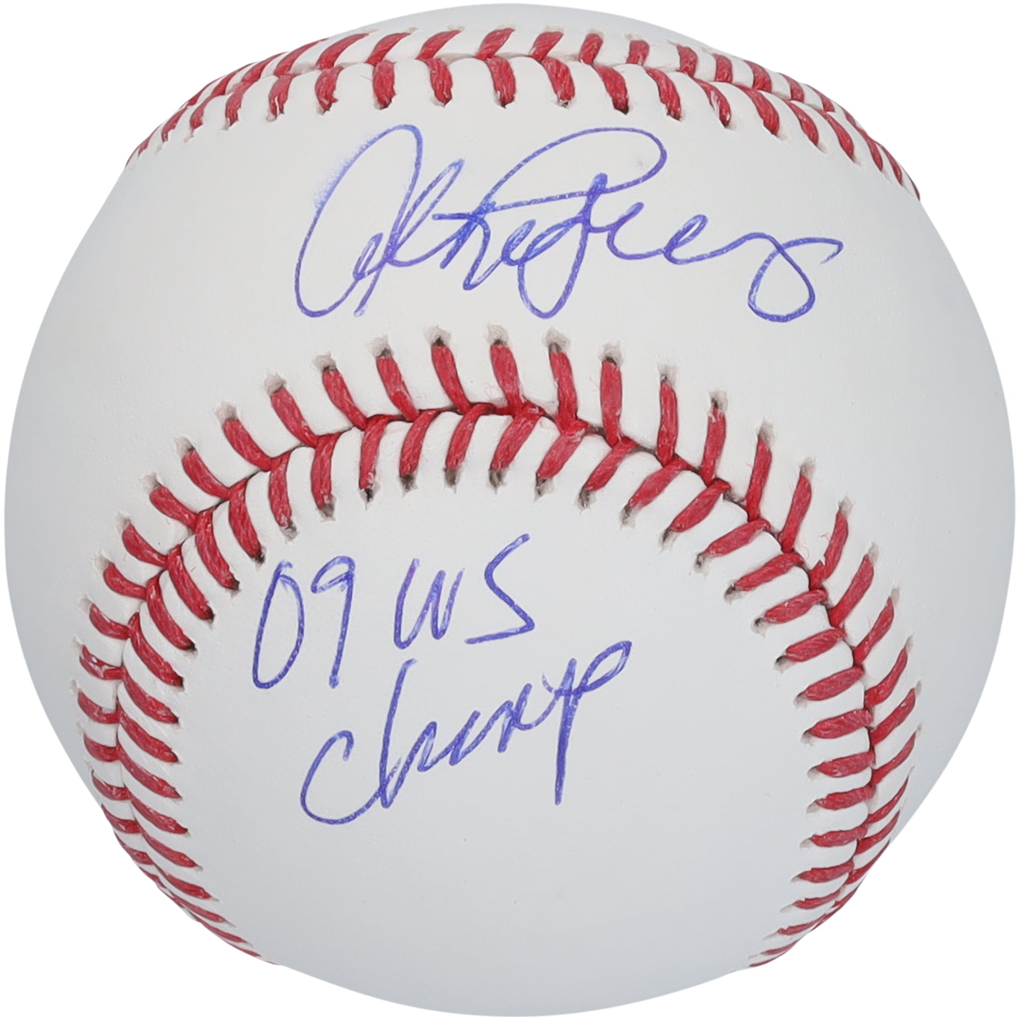 Alex Rodriguez New York Yankees Autographed Baseball with "09 WS Champ" Inscription