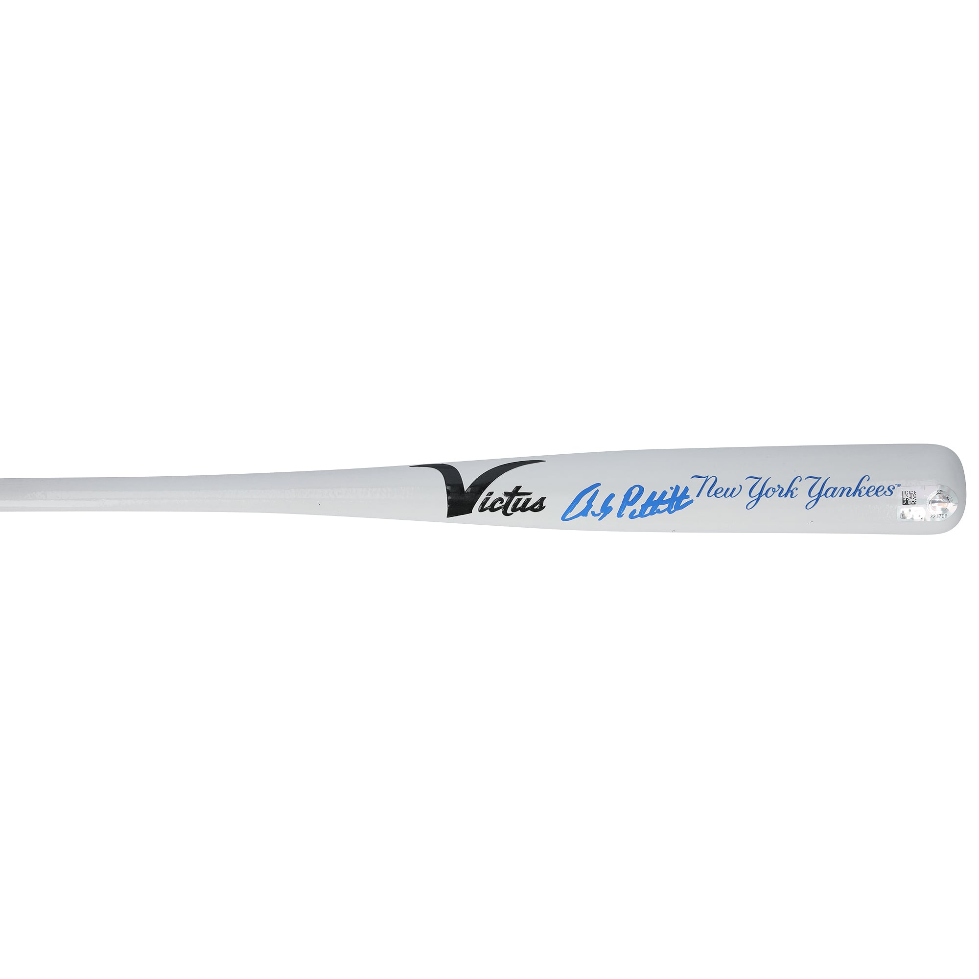 Andy Pettitte New York Yankees Autographed Victus Team ID Mini Bat