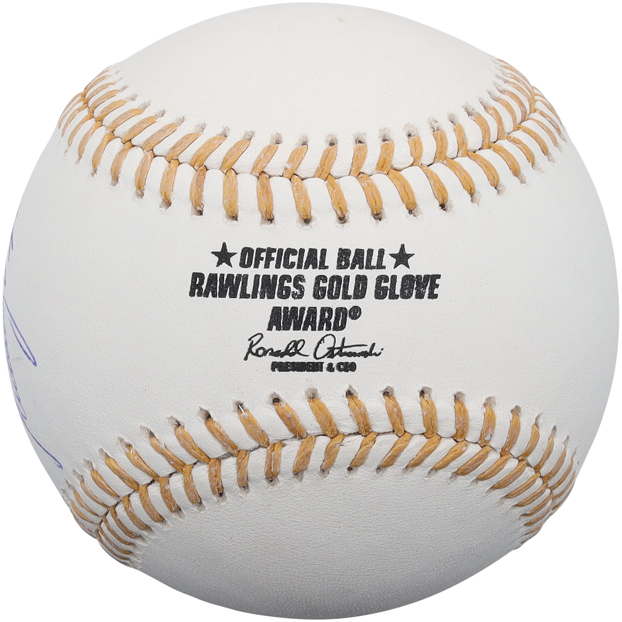 Anthony Volpe New York Yankees Autographed Gold Glove Logo Baseball