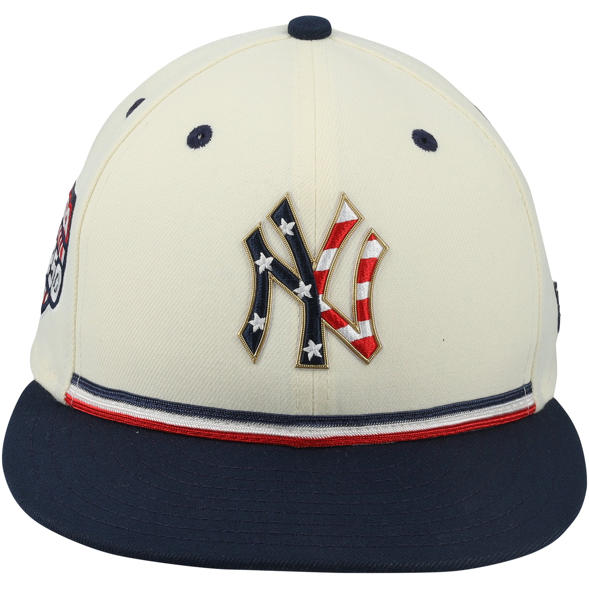 Anthony Volpe New York Yankees Game-Used #11 Cream/Navy Cap vs. Minnesota Twins on July 4, 2026