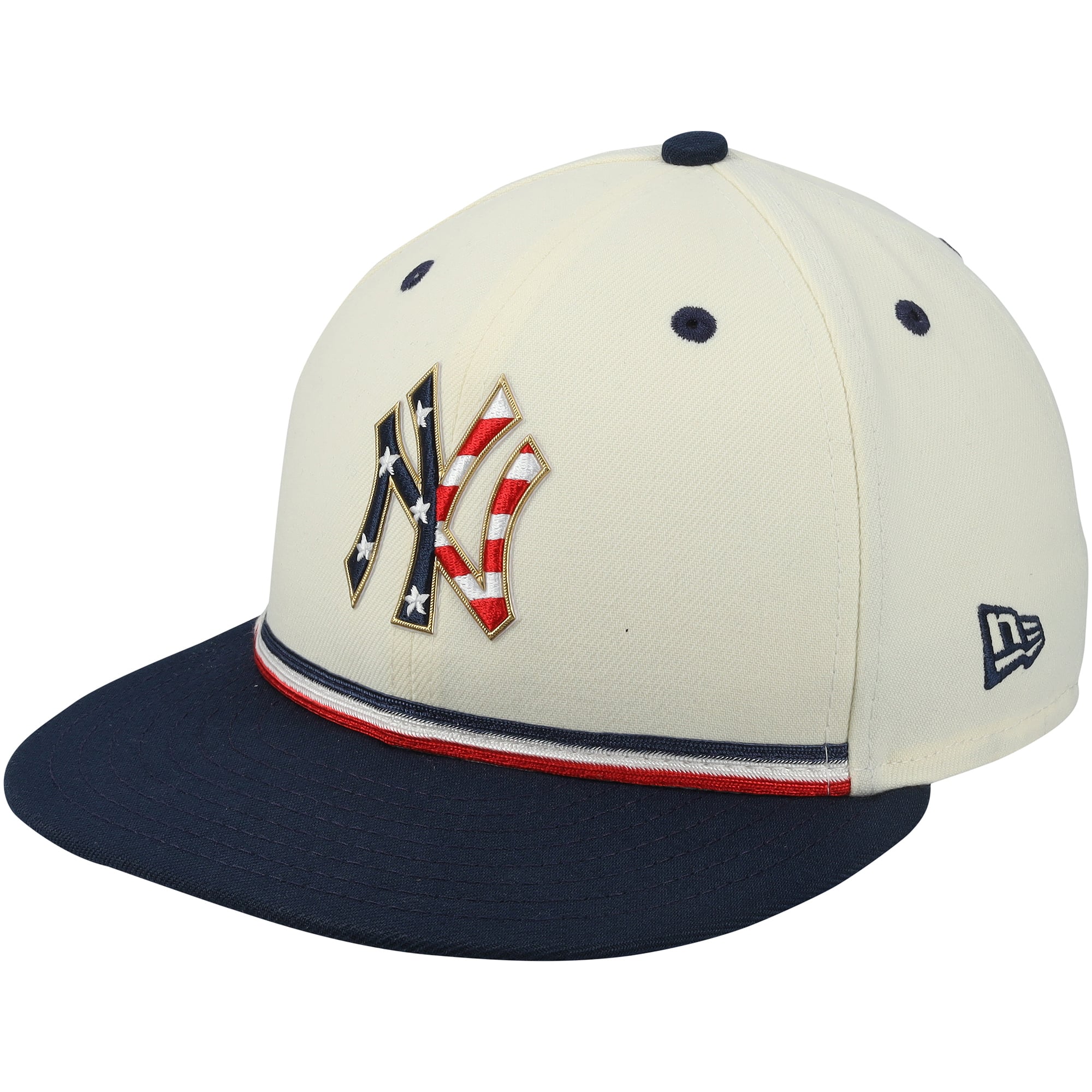Anthony Volpe New York Yankees Game-Used #11 Cream/Navy Cap vs. Minnesota Twins on July 4, 2026