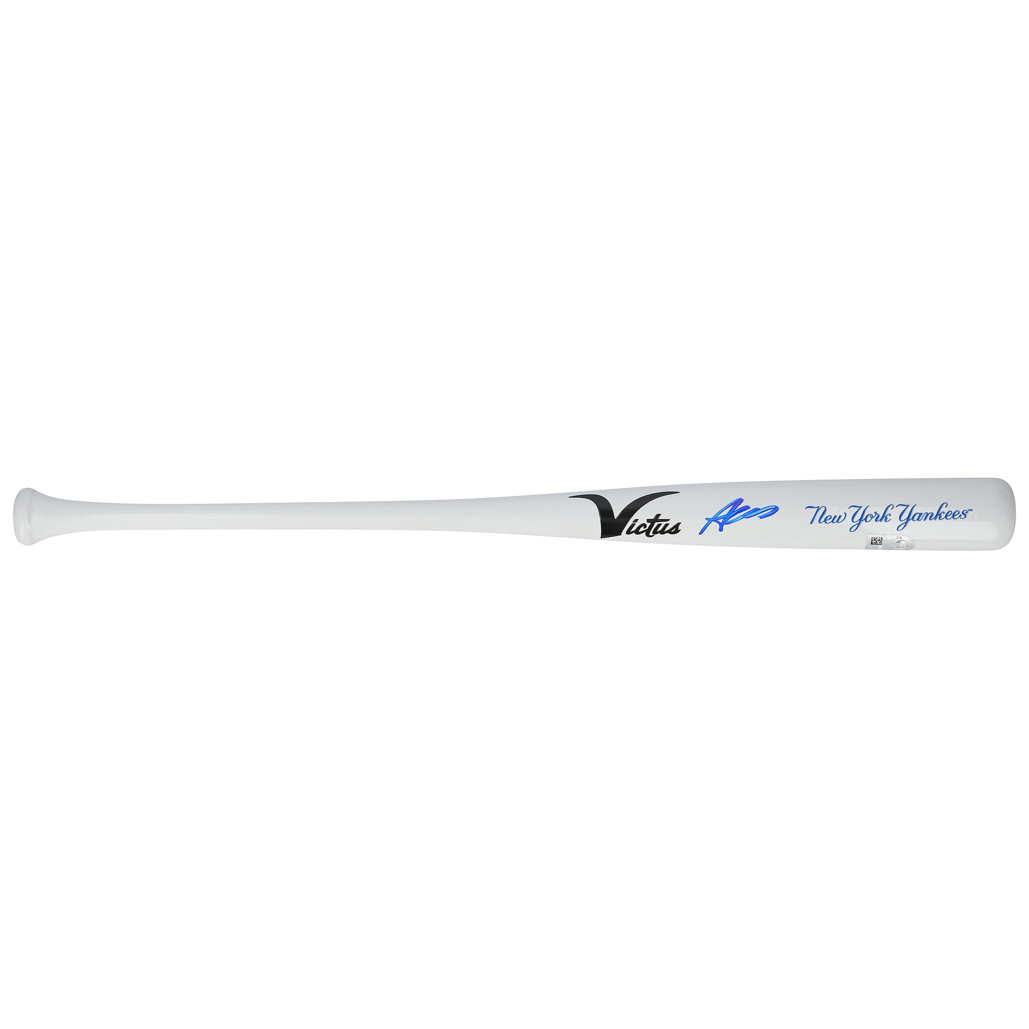 Austin Wells New York Yankees Autographed Victus Team ID Mini Bat