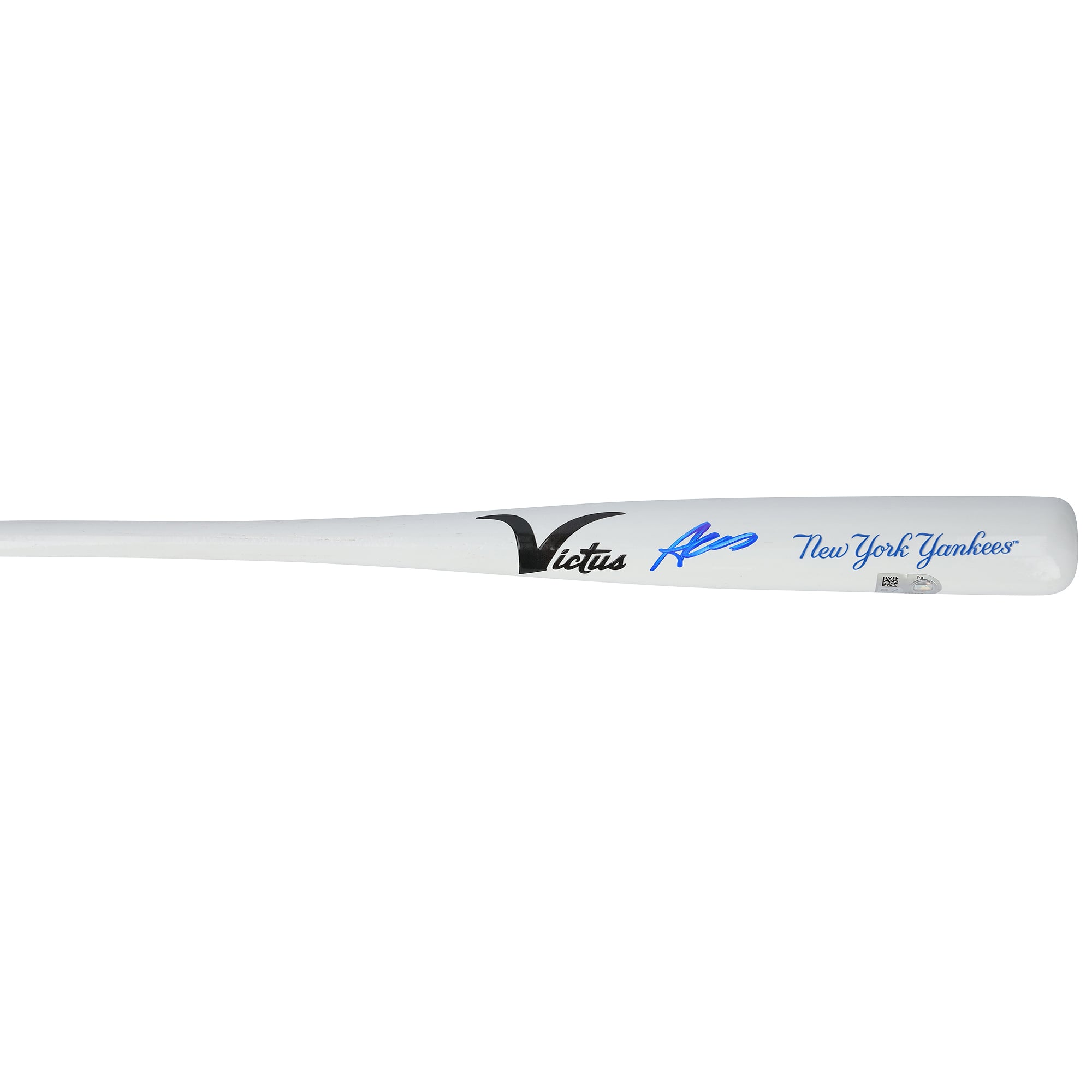 Austin Wells New York Yankees Autographed Victus Team ID Mini Bat