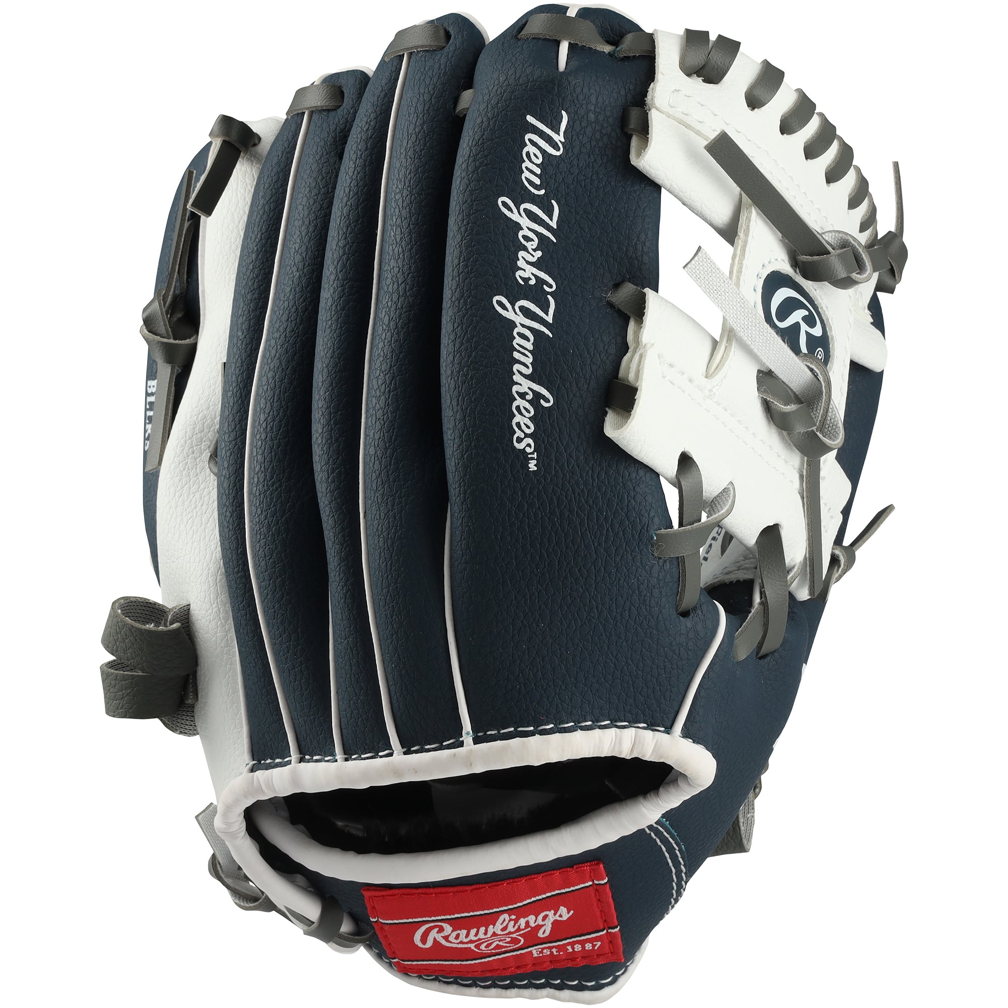 Ben Rice New York Yankees Autographed Rawlings 10" Collectible Team Logo Glove