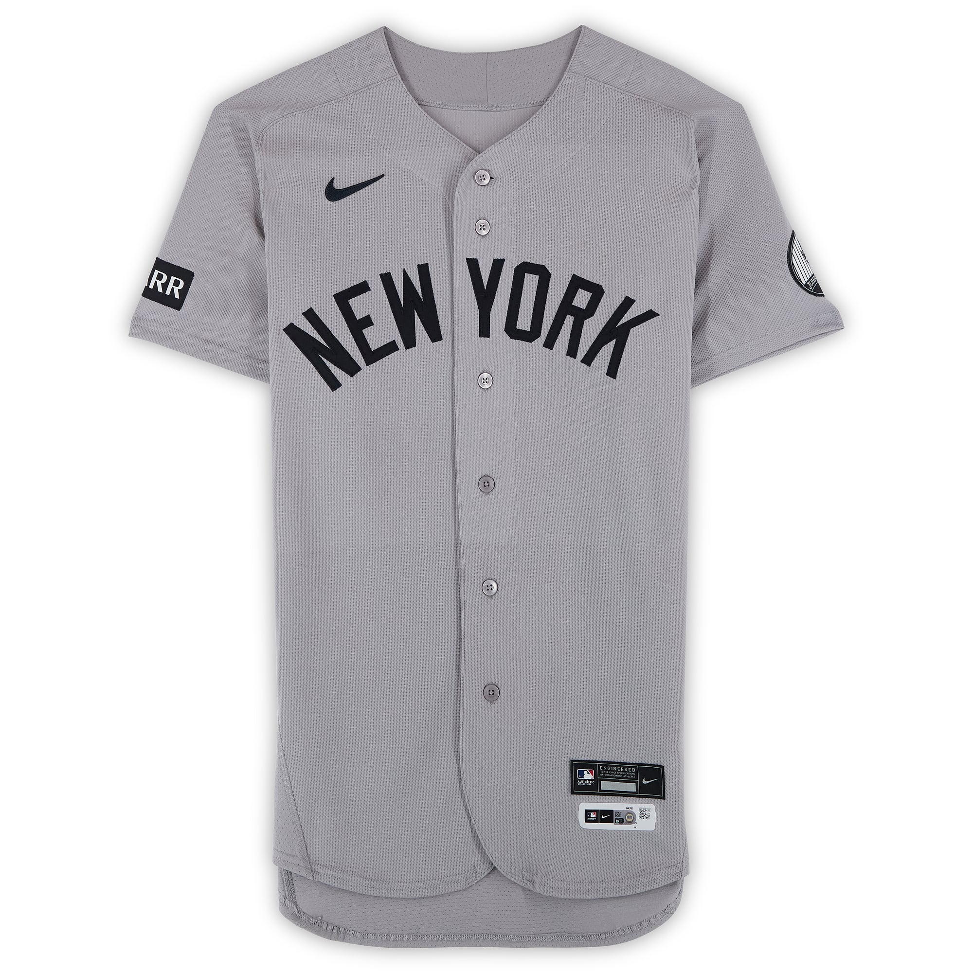 Ben Rice New York Yankees Game-Used #22 Gray Nike Jersey vs. Tampa Bay Rays on July 9, 2026 - 2-4, 2 HR, 5 RBI, 3 R