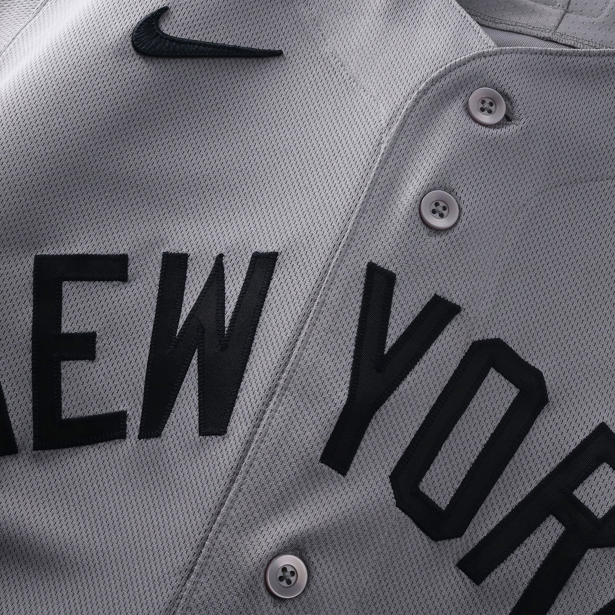 Ben Rice New York Yankees Game-Used #22 Gray Nike Jersey vs. Tampa Bay Rays on July 9, 2026 - 2-4, 2 HR, 5 RBI, 3 R