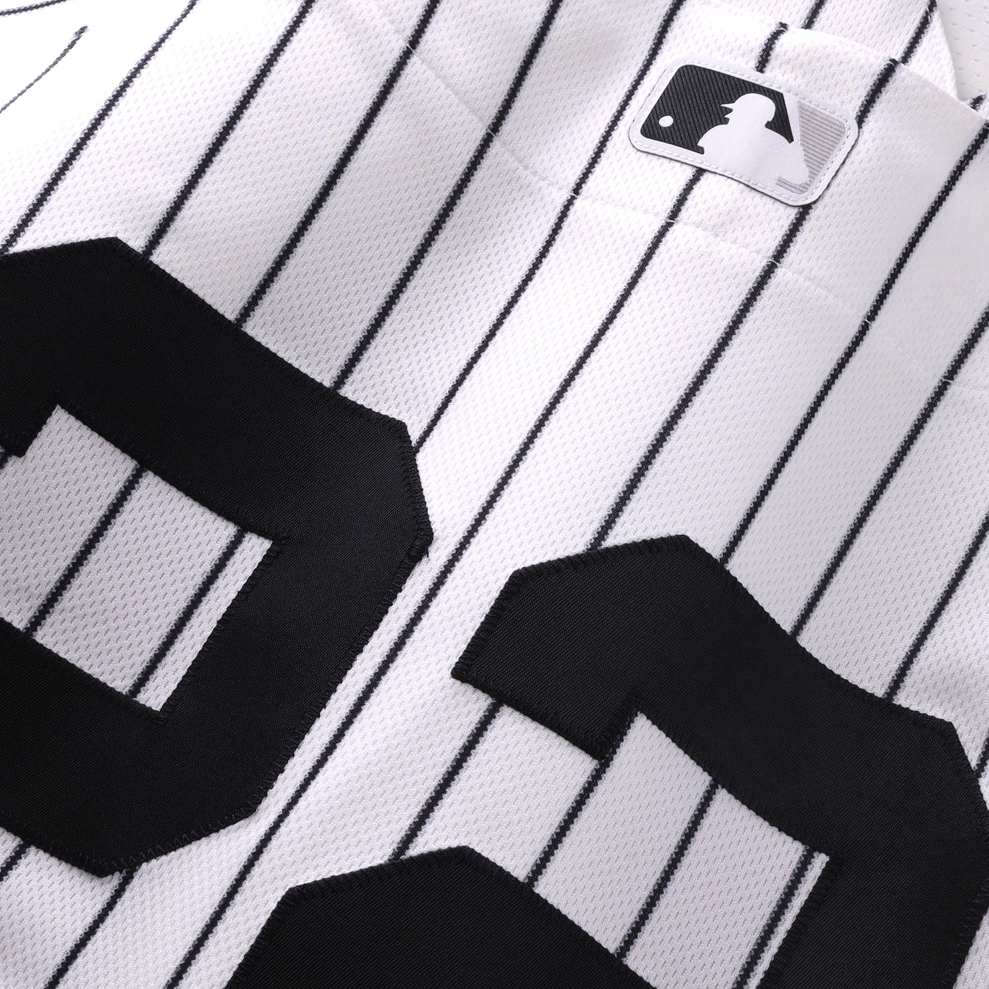 Ben Rice New York Yankees Game-Used #22 White Pinstripe Jersey vs. Atlanta Braves on August 8, 2026 - 1-4, HR, RBI, R