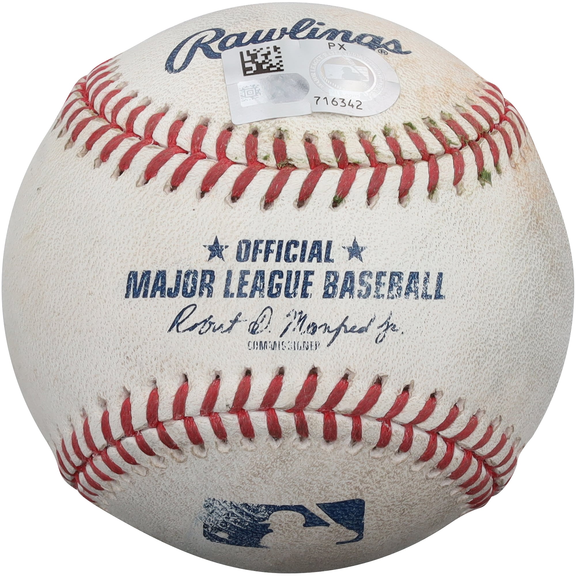 Balle de baseball utilisée et autographiée par Cam Schlittler (New York Yankees) lors du match contre les Red Sox de Boston le 2 octobre 2025, avec plusieurs inscriptions - Édition limitée à 25 exemplaires