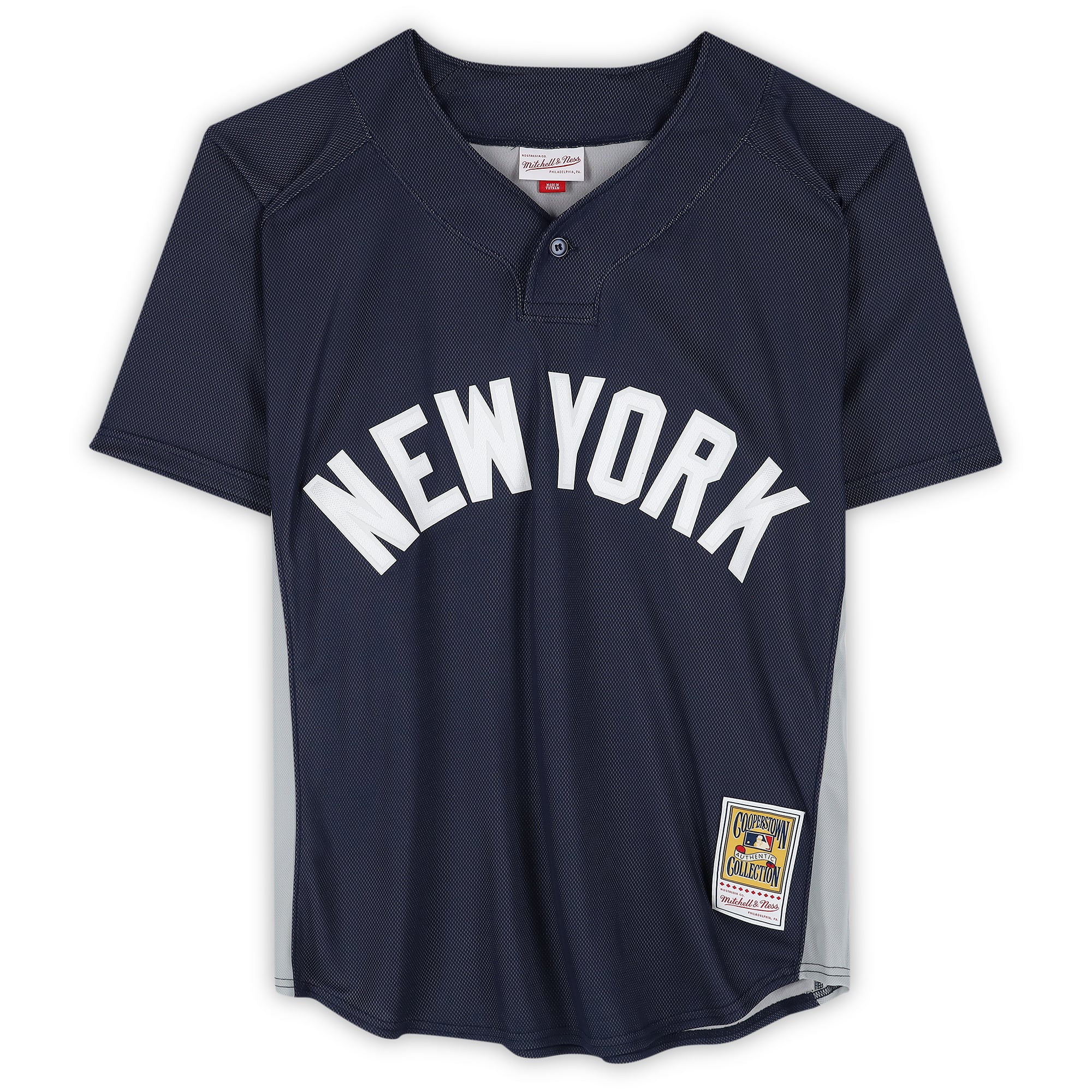 CC Sabathia New York Yankees Autographed Navy Mitchell and Ness 2009 Batting Practice Jersey