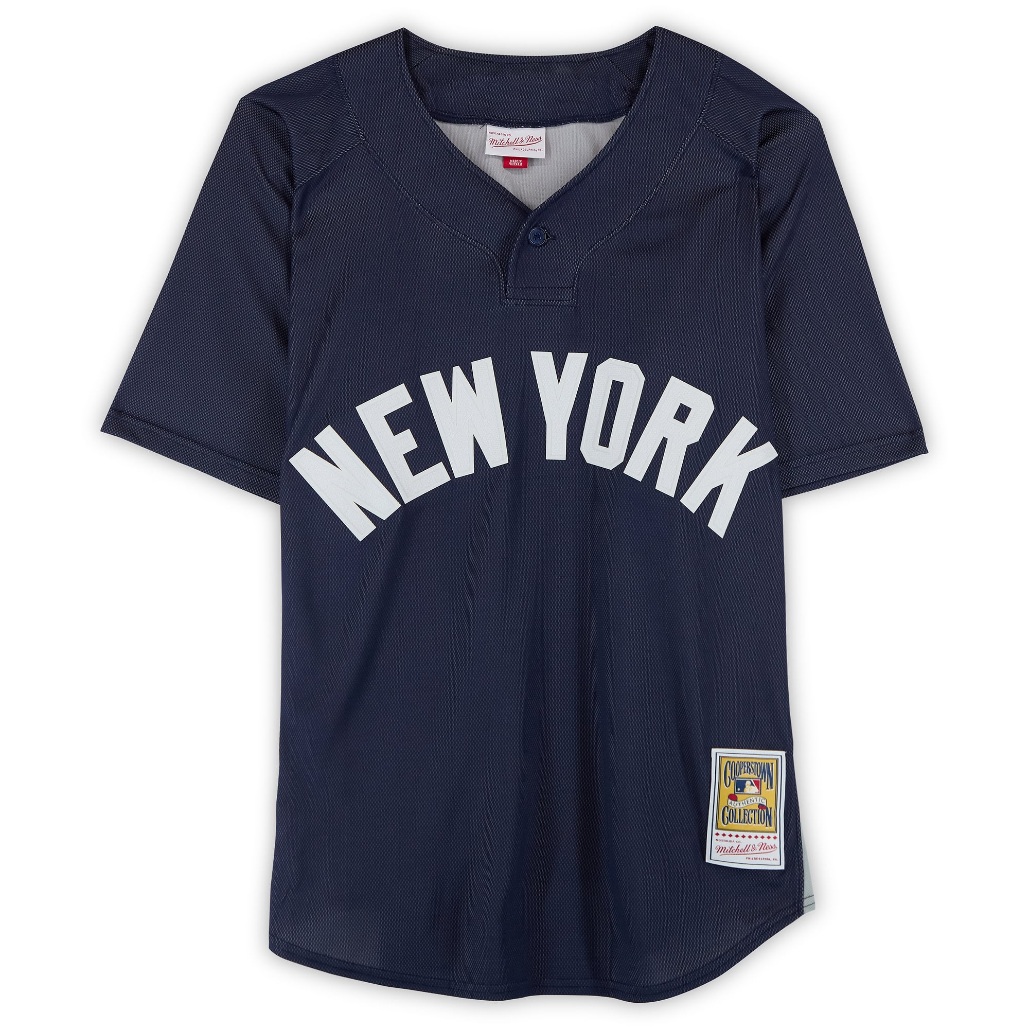 CC Sabathia New York Yankees Autographed Navy Mitchell and Ness 2009 Batting Practice Jersey