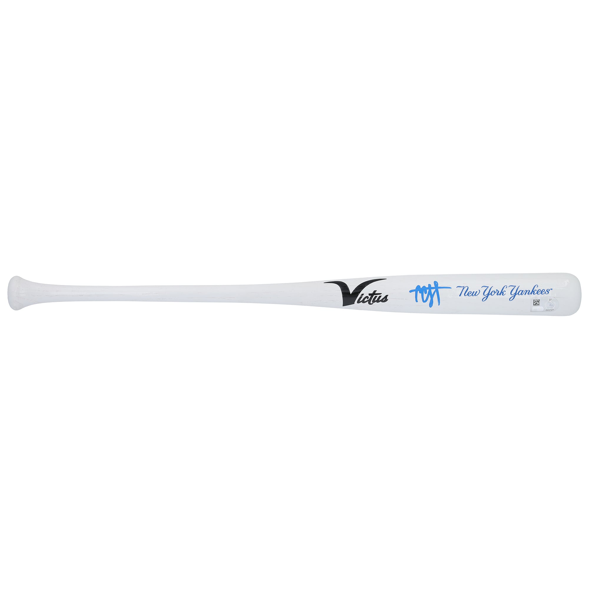 CC Sabathia New York Yankees Autographed Victus Team ID Mini Bat