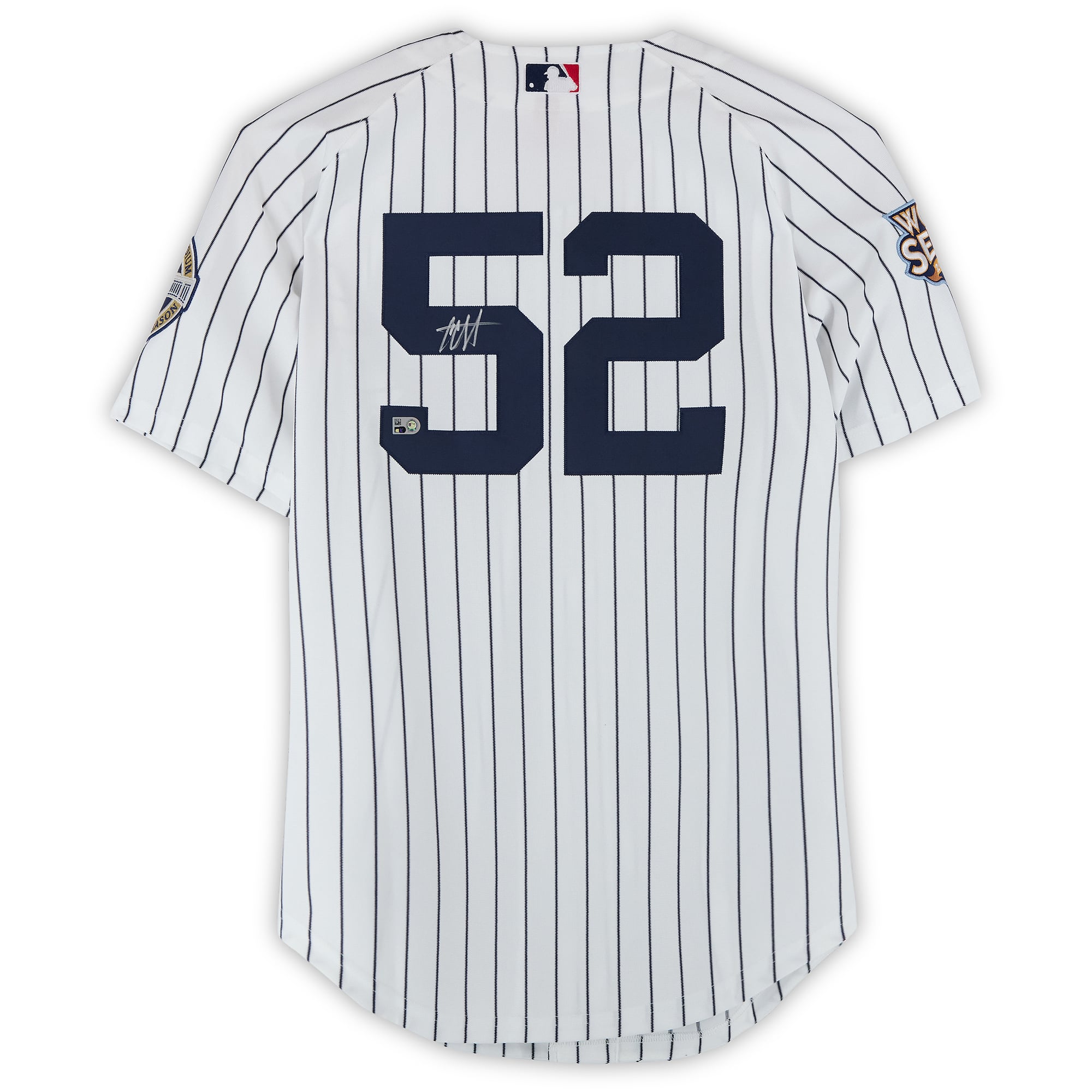 CC Sabathia New York Yankees Autographed White Mitchell and Ness 2009 World Series Authentic Jersey