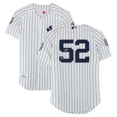 CC Sabathia New York Yankees Autographed Fanatics Authentic White Mitchell and Ness 2009 World Series Authentic Jersey