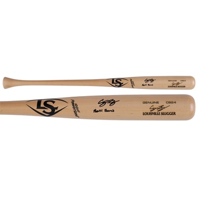 Cody Bellinger New York Yankees Autographed Fanatics Authentic Louisville Slugger Game Model Bat with "Belli Bomb" Inscription 