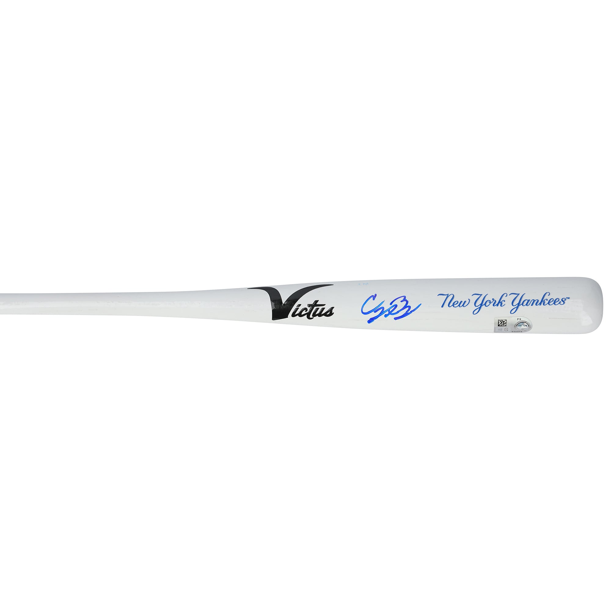 Cody Bellinger New York Yankees Autographed Victus Team ID Mini Bat