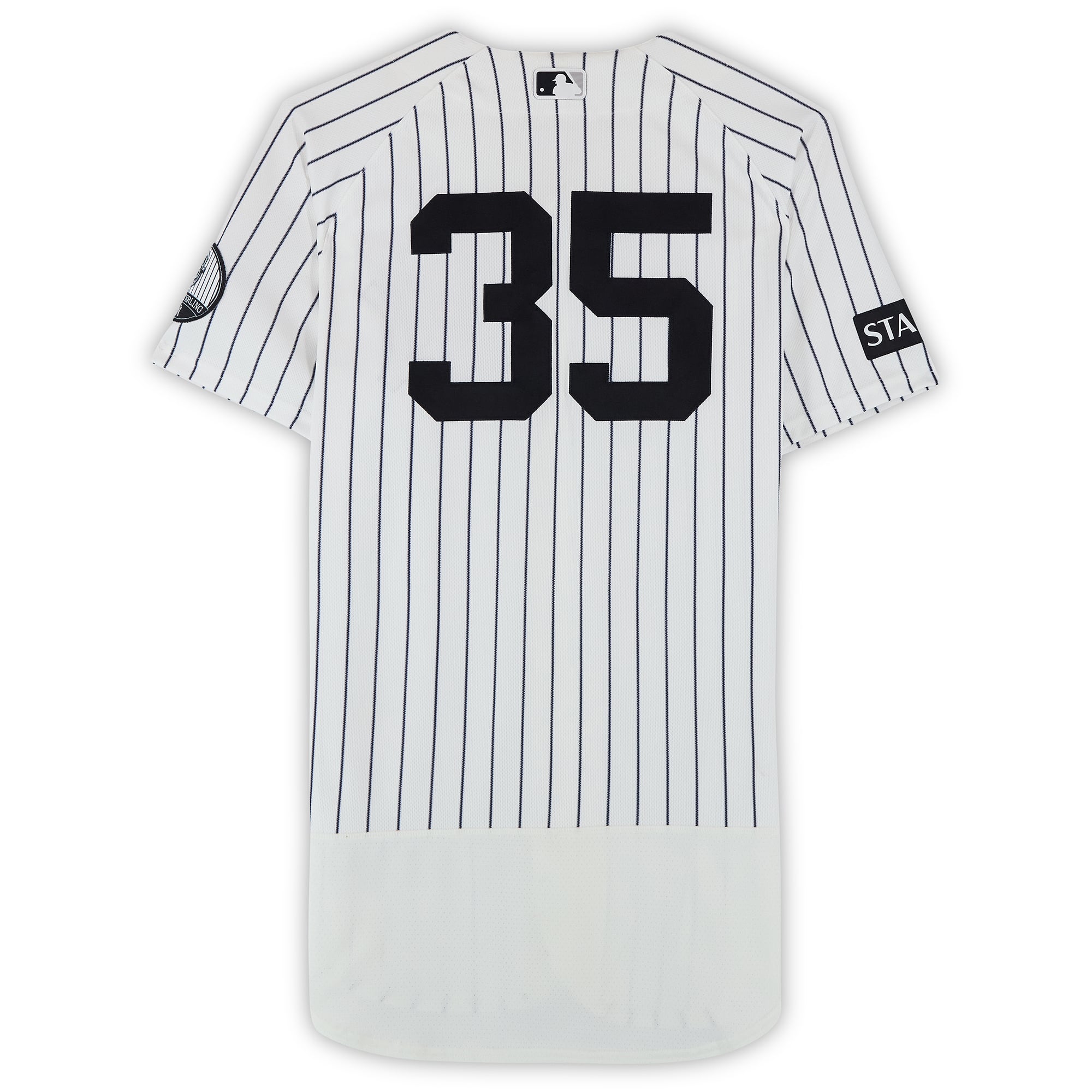 Cody Bellinger New York Yankees Game-Used #35 White Nike Pinstripe Jersey vs. Minnesota Twins on July 5, 2026