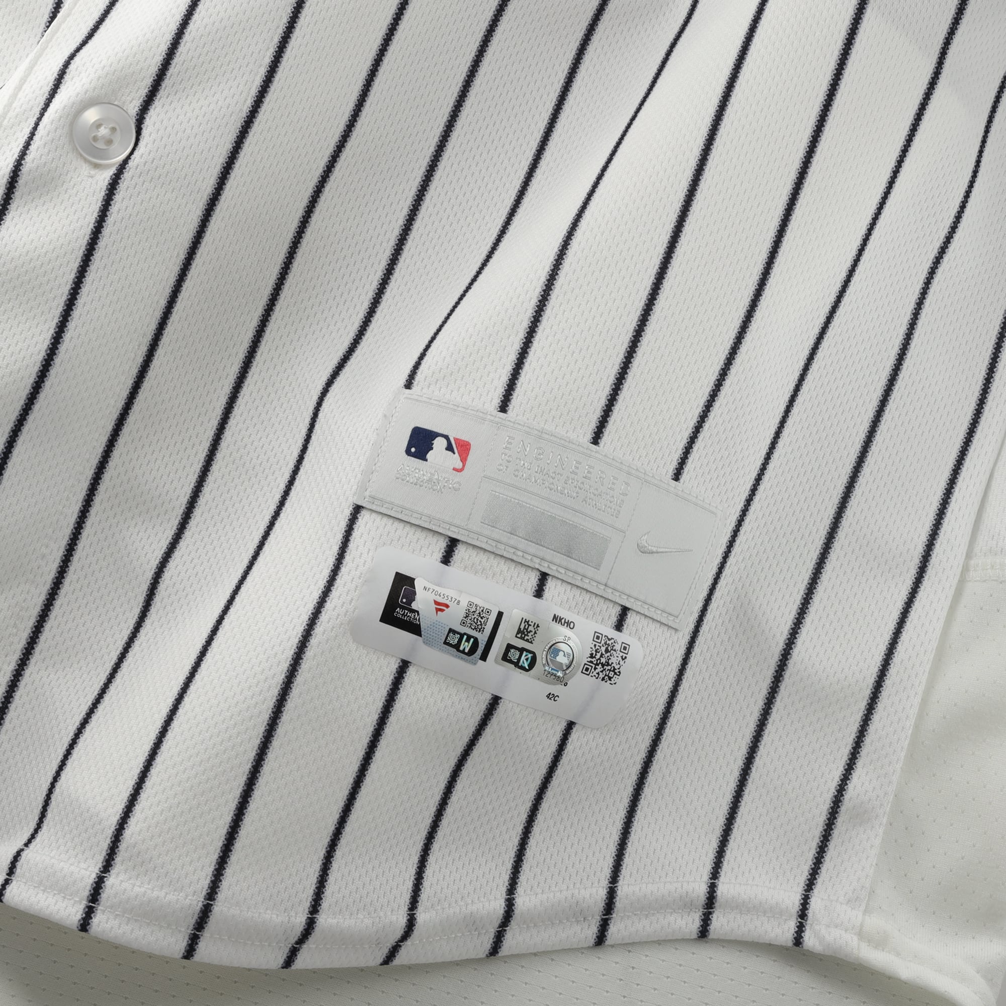 Cody Bellinger New York Yankees Game-Used #35 White Nike Pinstripe Jersey vs. Minnesota Twins on July 5, 2026