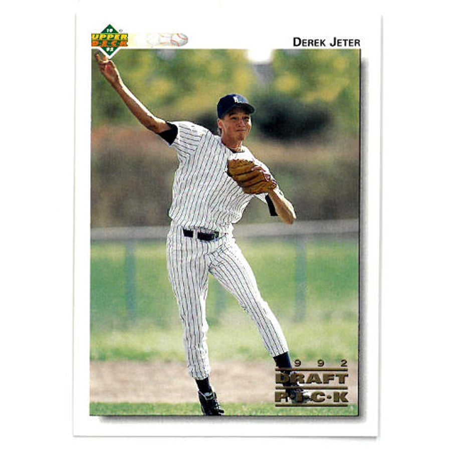 Jeter Rookie Derek Jeter Rookie Card