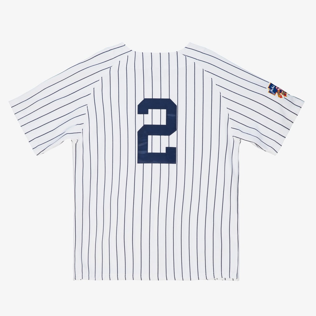 Derek Jeter New York Yankees 1997 White Authentic Player Jersey