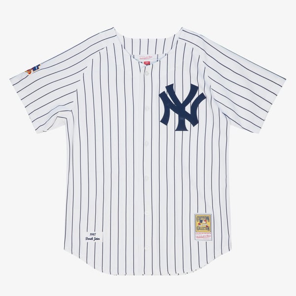 Derek Jeter New York Yankees 1997 White Authentic Player Jersey