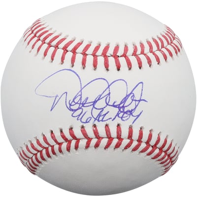 Derek Jeter New York Yankees Autographed Fanatics Authentic Baseball with "96 AL ROY" Inscription