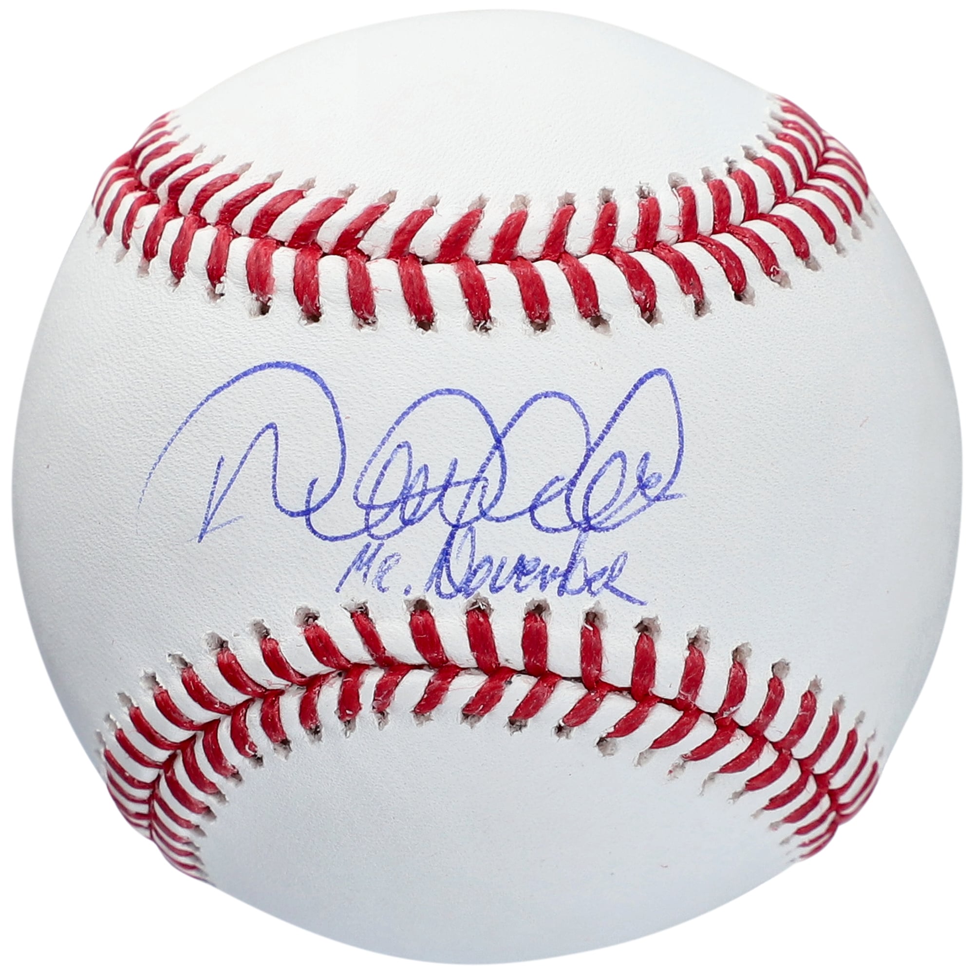 Balle de baseball autographiée par Derek Jeter des Yankees de New York avec l'inscription « Monsieur Novembre »
