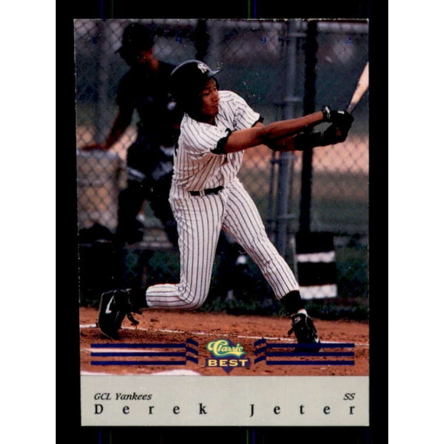 Deter Jeter Rookie Card Derek Jeter 1992