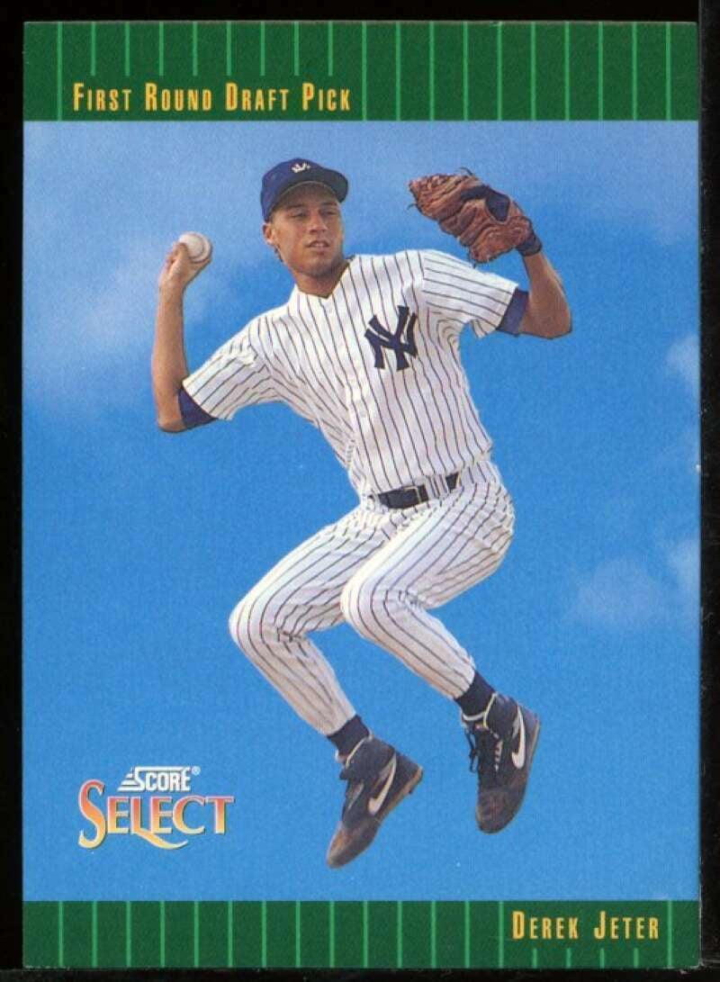Deter Jeter Rookie Card Derek Jeter Rookie Year