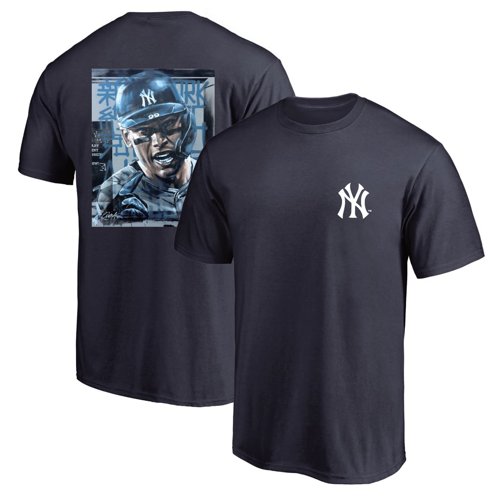 Fanatics ヤンキース アーロン・ジャッジ OVER ALLs 壁画デザイン T 