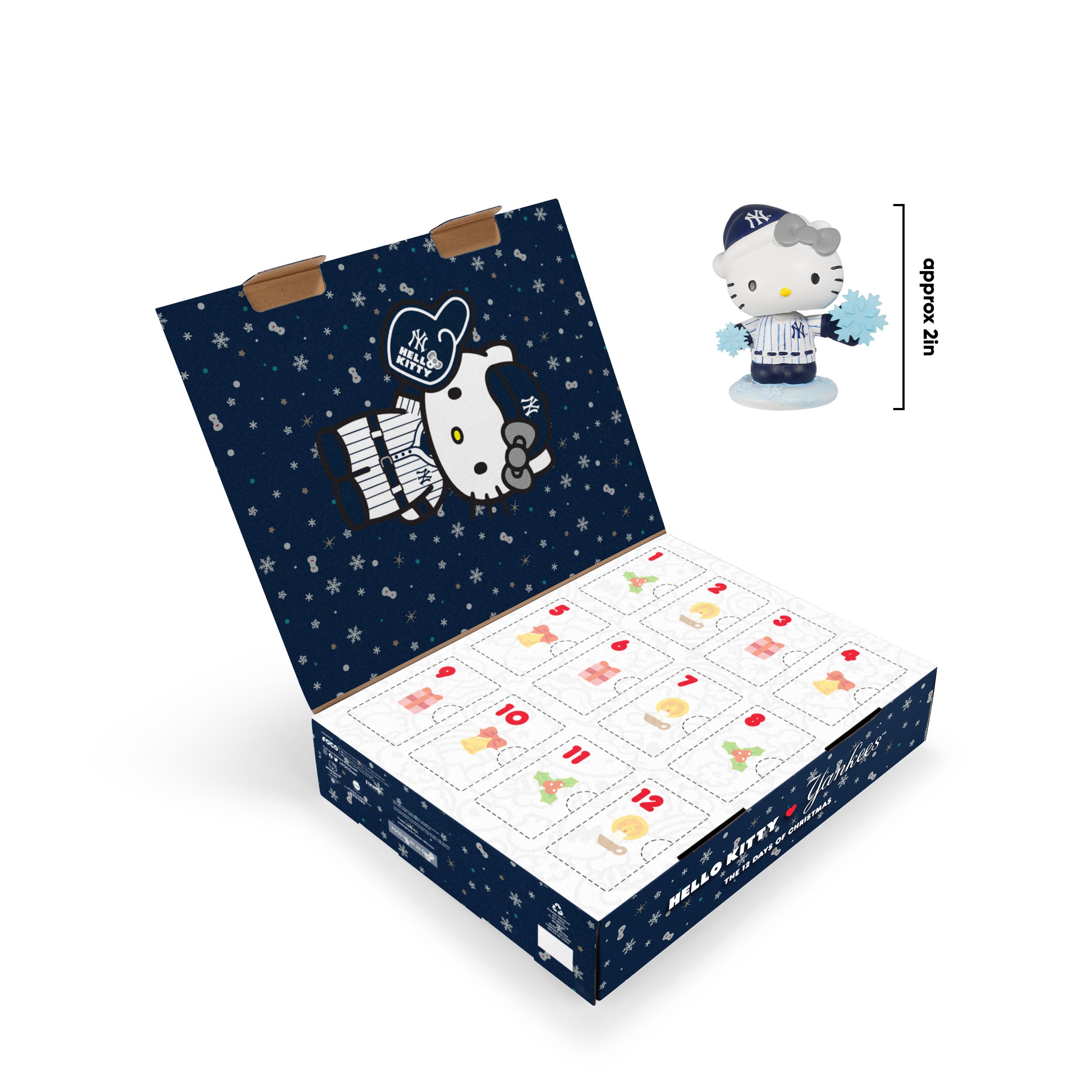 Calendrier de l'Avent Hello Kitty des Yankees de New York (FOCO)