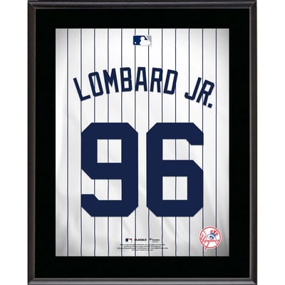 George Lombard Jr. New York Yankees Fanatics Authentic 10.5" x 13" Jersey Number Sublimated Player Plaque