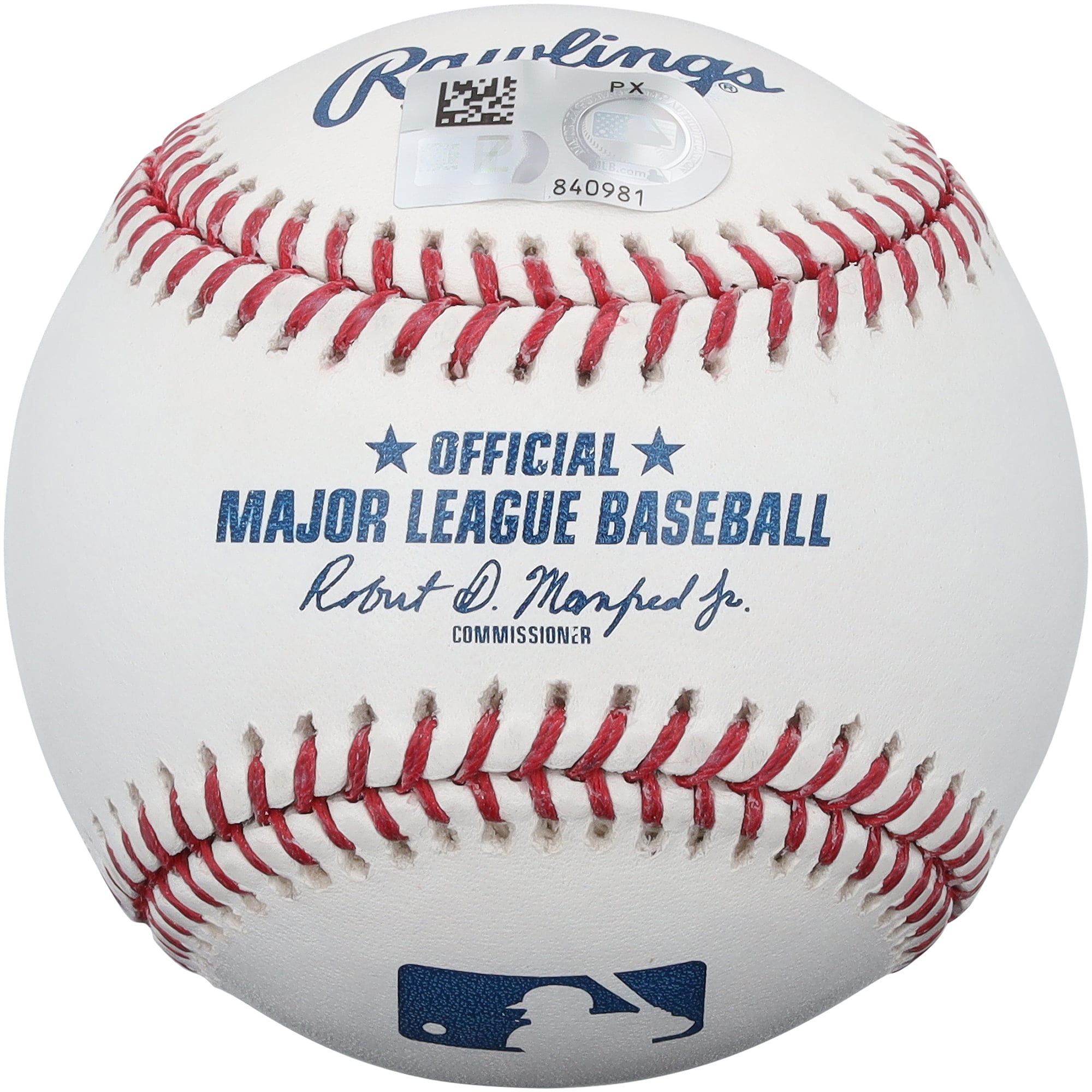 Balle de baseball autographiée par George Lombard Jr. des Yankees de New York