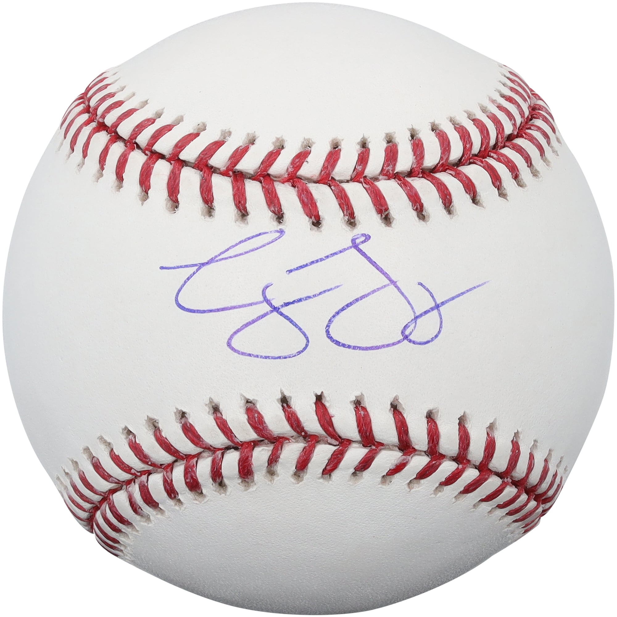 Balle de baseball autographiée par George Lombard Jr. des Yankees de New York