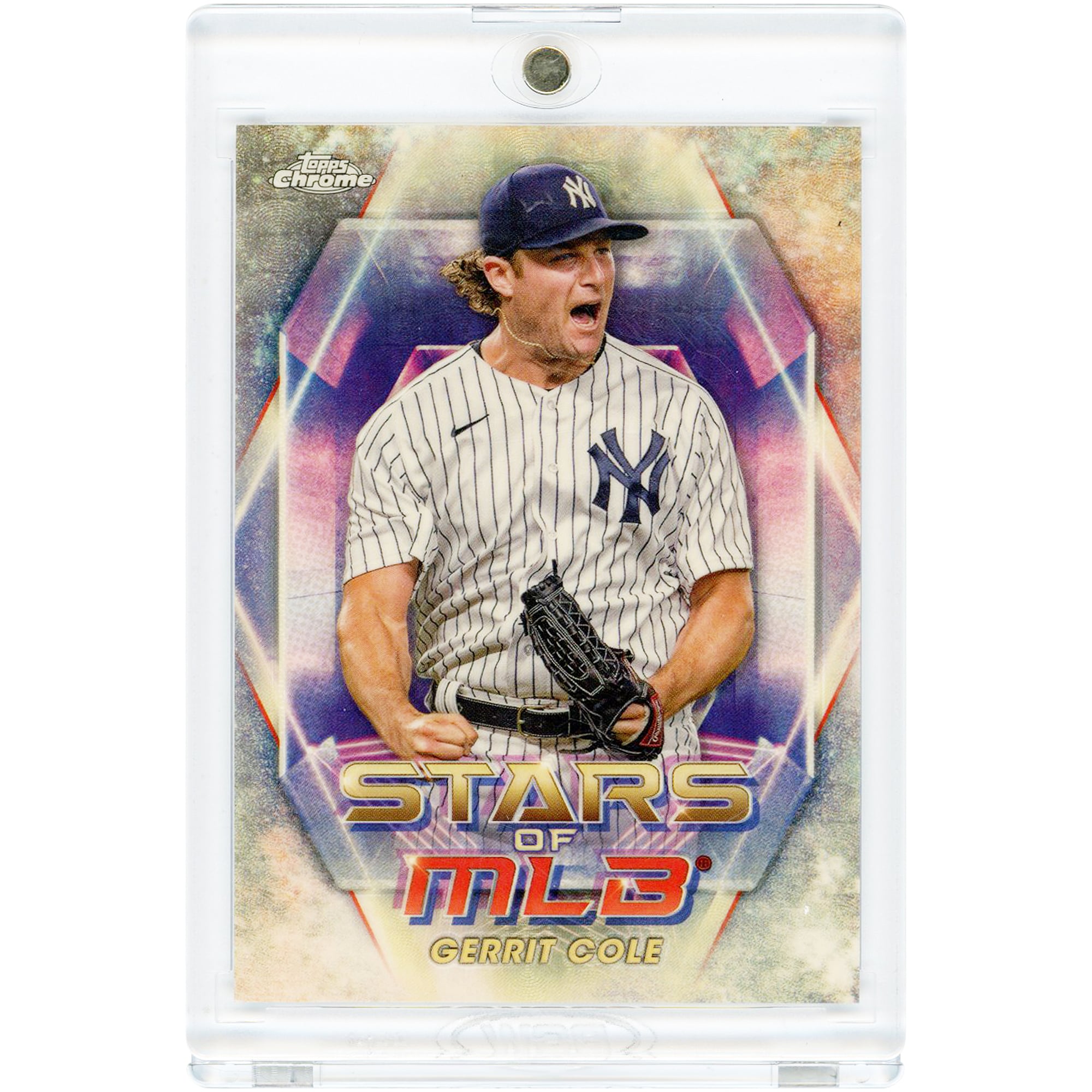 Gerrit Cole New York Yankees 2023 Topps Chrome Stars of the MLB Superfractor #SMLBC-30 #1/1 Card